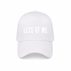 WHITE TRUCKER HAT