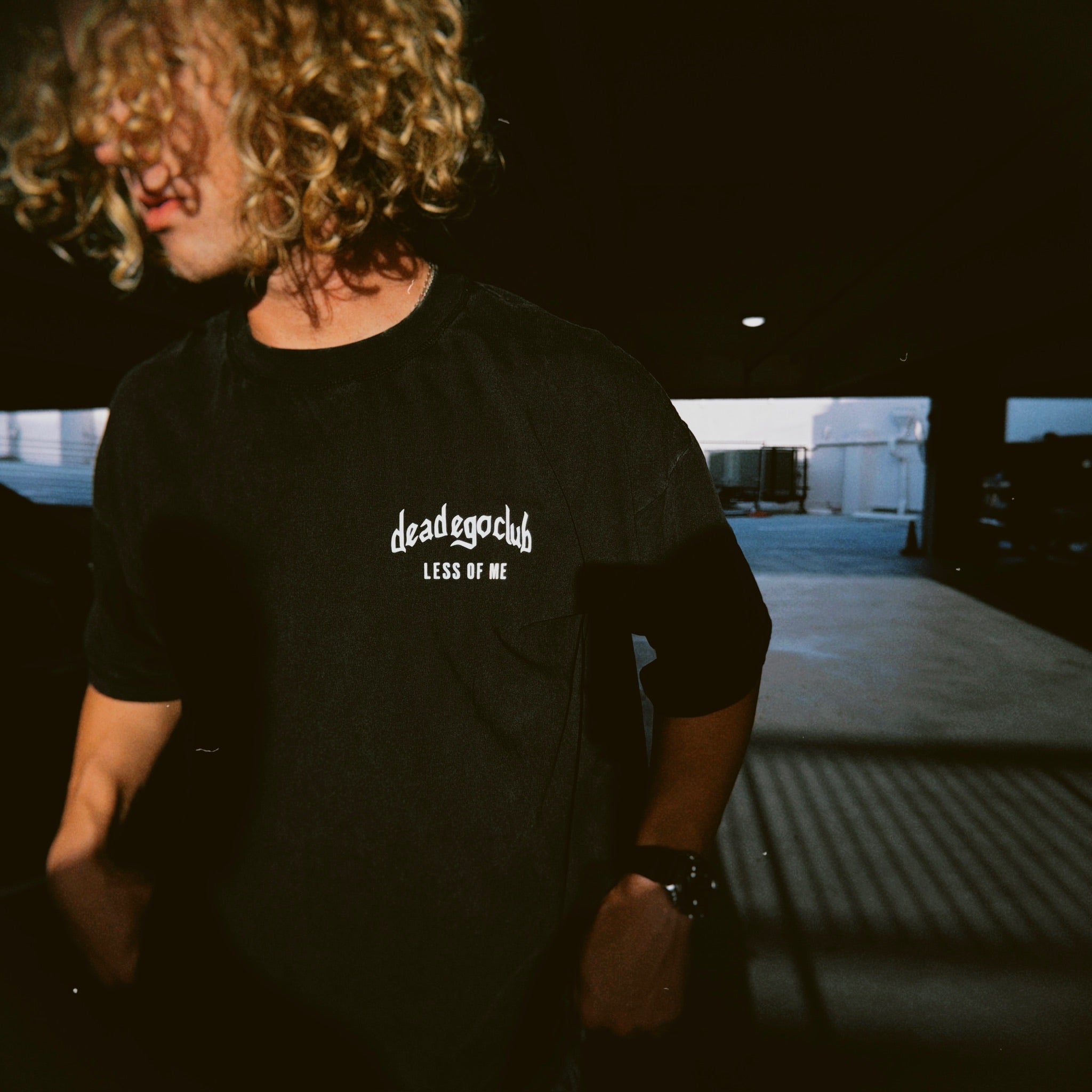 “LIGHT IN THE DARK” SILVER REFLECTIVE TEE