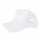 WHITE TRUCKER HAT