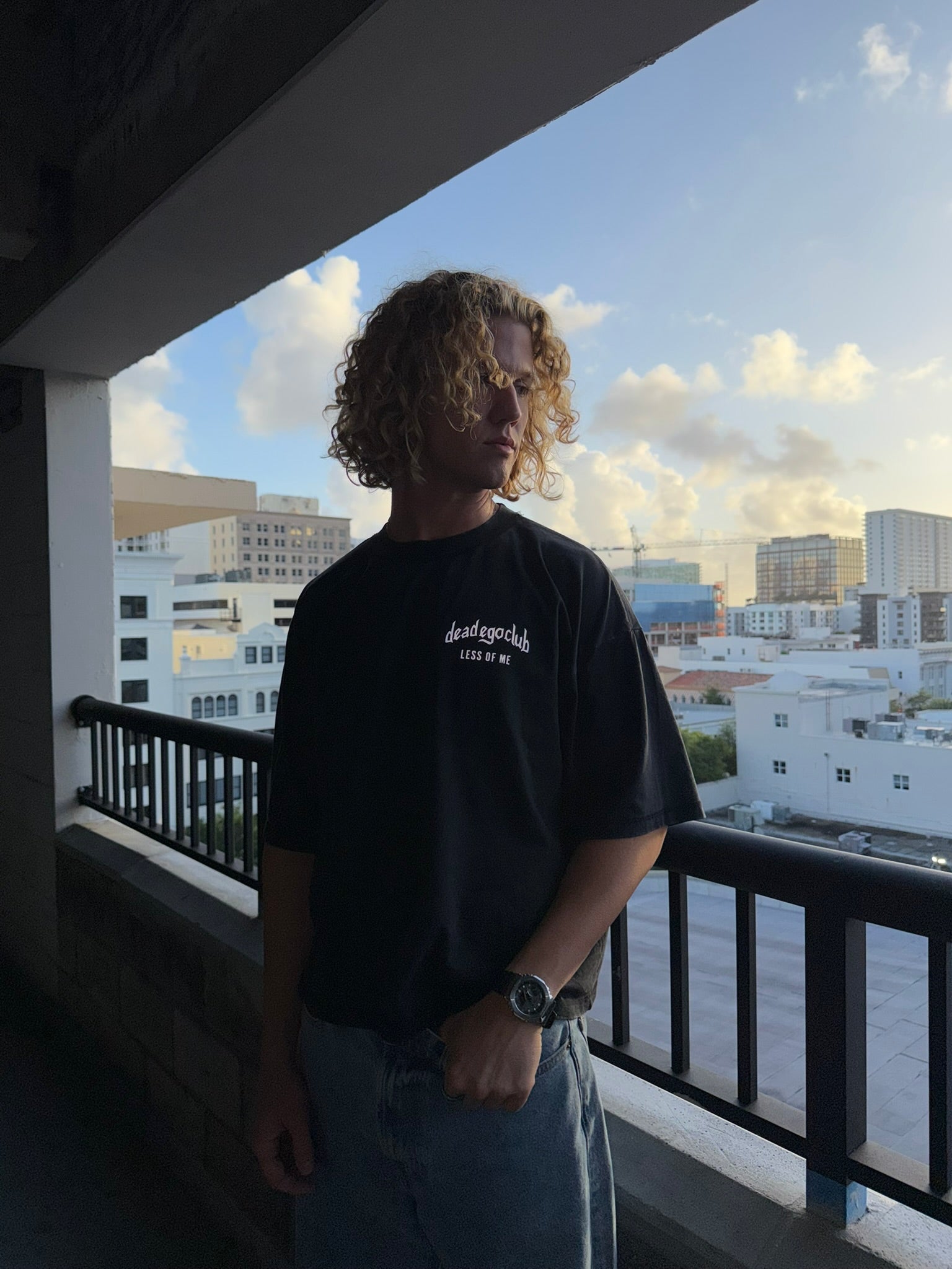 “LIGHT IN THE DARK” SILVER REFLECTIVE TEE