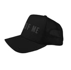 BLACK TRUCKER HAT